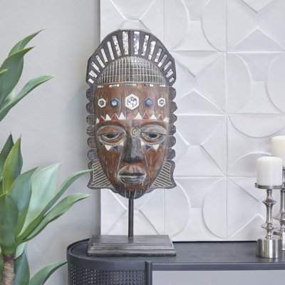 Sculpture éclectique primitive africaine