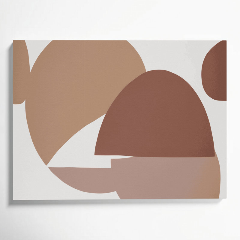 Minimalism 24 Brown Canvas Wall Art