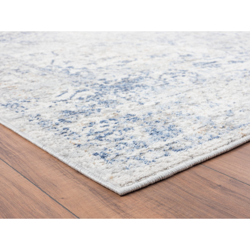United Weavers Falzini Clark Blue Area Rug 5'3" x 7'2", Rectangle 5'4" x 7'2"
