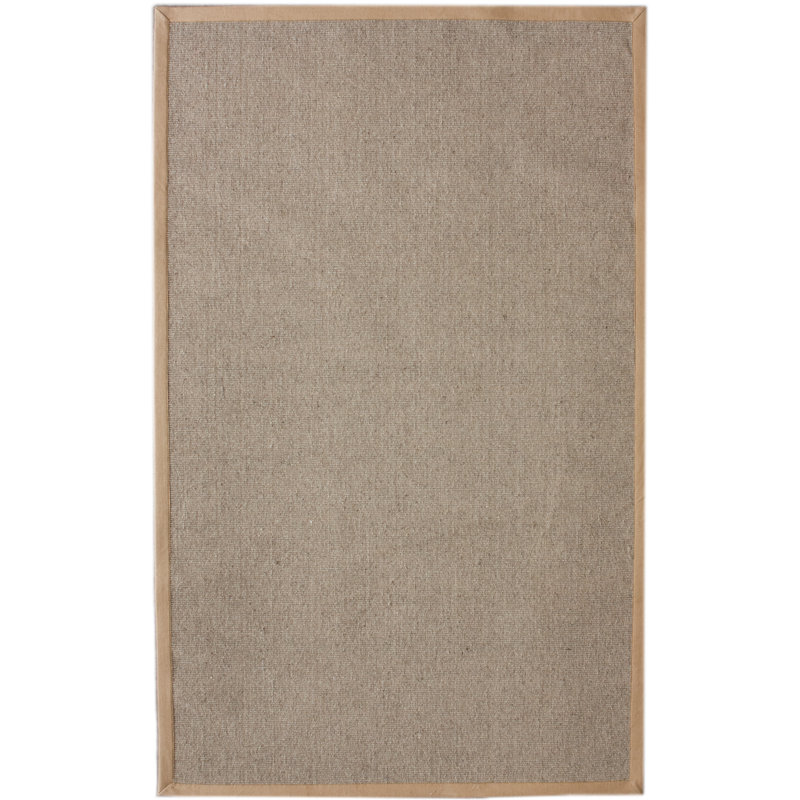 Tapis gris Adje Abrush, 7 pi 6 po x 9 pi 6 po
