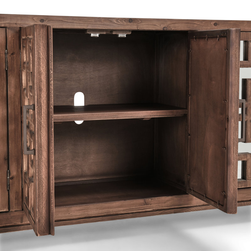 Arley 6Dr Sideboard By Classic Home, Chestnut Brown