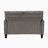 56" W Upholstered Loveseat with Solid and Manufactured Wood Frame-1658132316