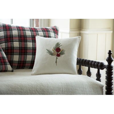 Linen Square Pillow Cover & Insert