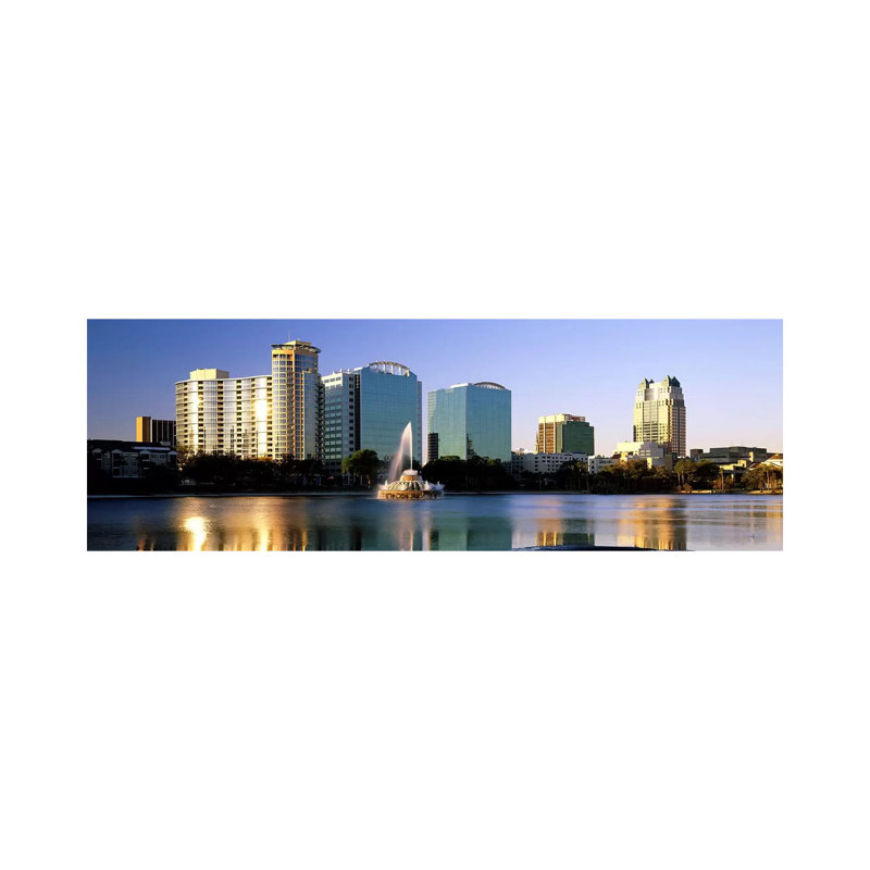 Orlando, Florida, USA - Wrapped Canvas Panoramic Print, 30.48 cm H x 91.44 cm W x 1.91 cm D