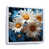 Cadre flottant blanc