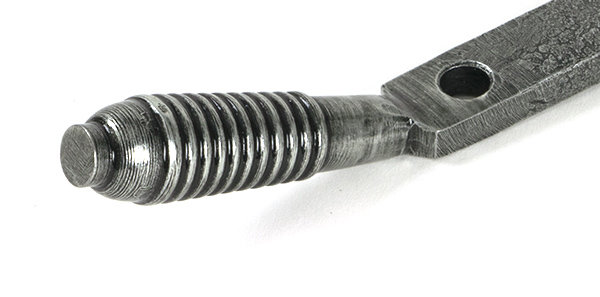 Reeded Stay, Pewter Patina, 24.9cm H x 1.6cm W x 0.9cm D