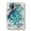 Teal Blue Hydrangeas - Wrapped Canvas Print-64078805