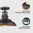 Jashona Semi Flush Mount