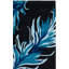 Abbie-Mai Handmade Tufted Wool Black Area Rug-16770105