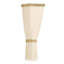 Jenessa Solid Brass 1 - Light LED Flush Mounted Sconce-1711788690