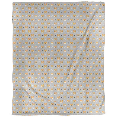 Tissu de shiba shiba
