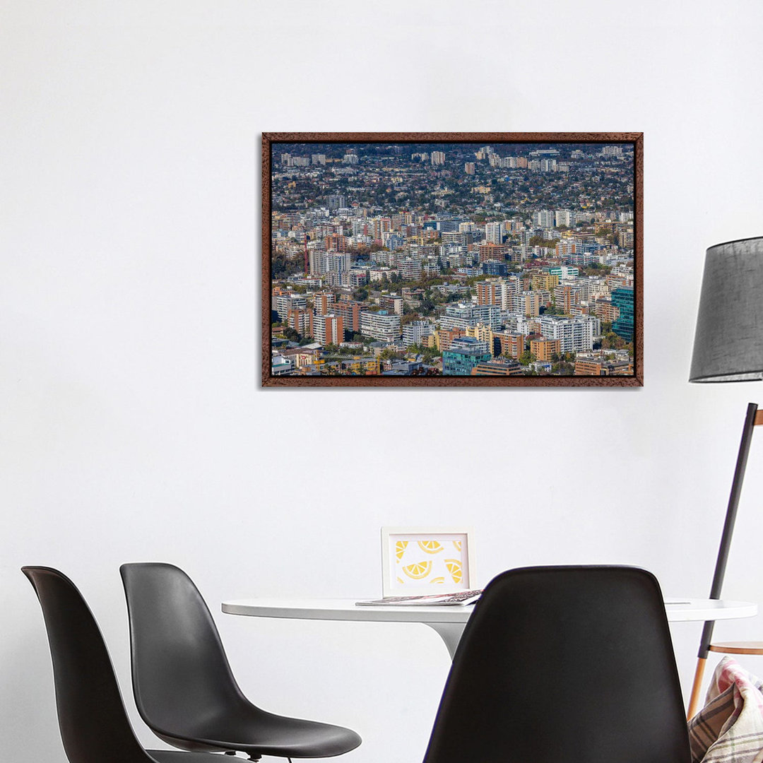 Santiago Apartment Skyline von Alex G Perez - Galerie-verpackte Leinwand Giclée auf Leinwand