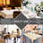 Round Table Cloth, Waterproof Heavy Duty Vinyl Tablecloths, Wipeable Washable Table Cover For Kitchen And Dining Room-1185044685