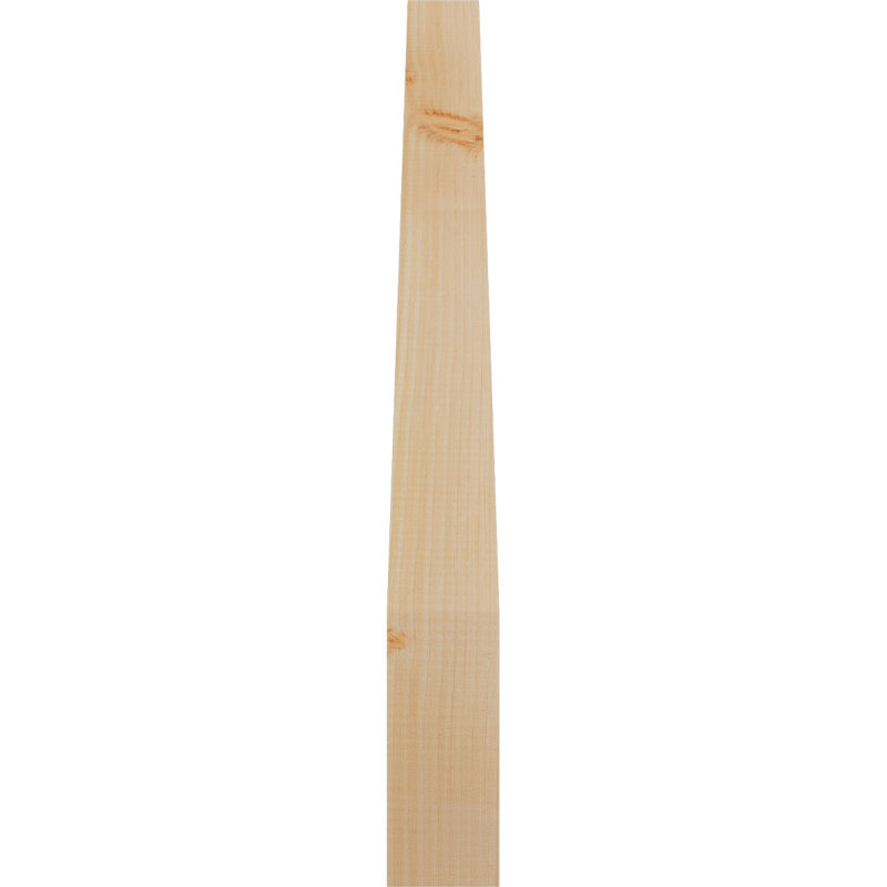 Attelle impériale du genou, Sapin de Douglas, Lisse, H 34 po x l 3,5 po x P 22 po