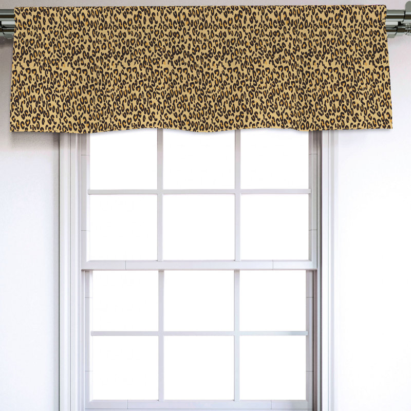 Sateen Ruffled Window Valance