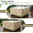 Aoodor Heavy Duty Outdoor Furniture Set Cover-1242996740