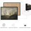«Classic French Country Fall Trees Rustic Artwork, impressions encadrées, affiches, petit art mural de salle de bain»-101825492-101825488