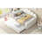 Upholstered Full Size Daybed With Shall Shaped , White - Soft Fabric, Frame, Versatile Living Room Furniture Velvet Covering And Trundle In Elegant Multipurpose Area-448548161