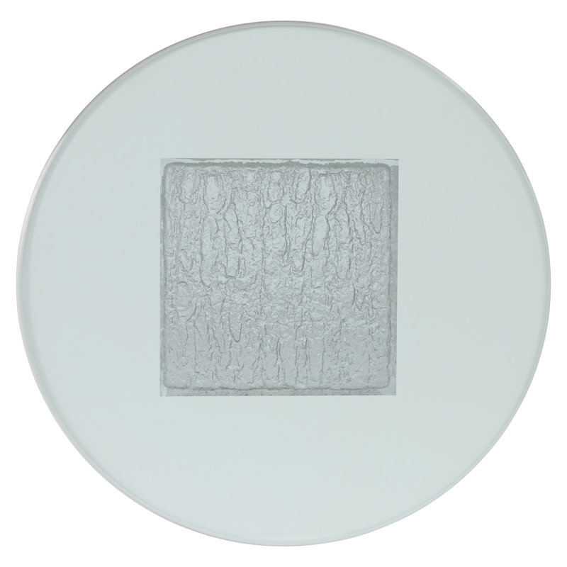 Arctic Round Glass Dining Table