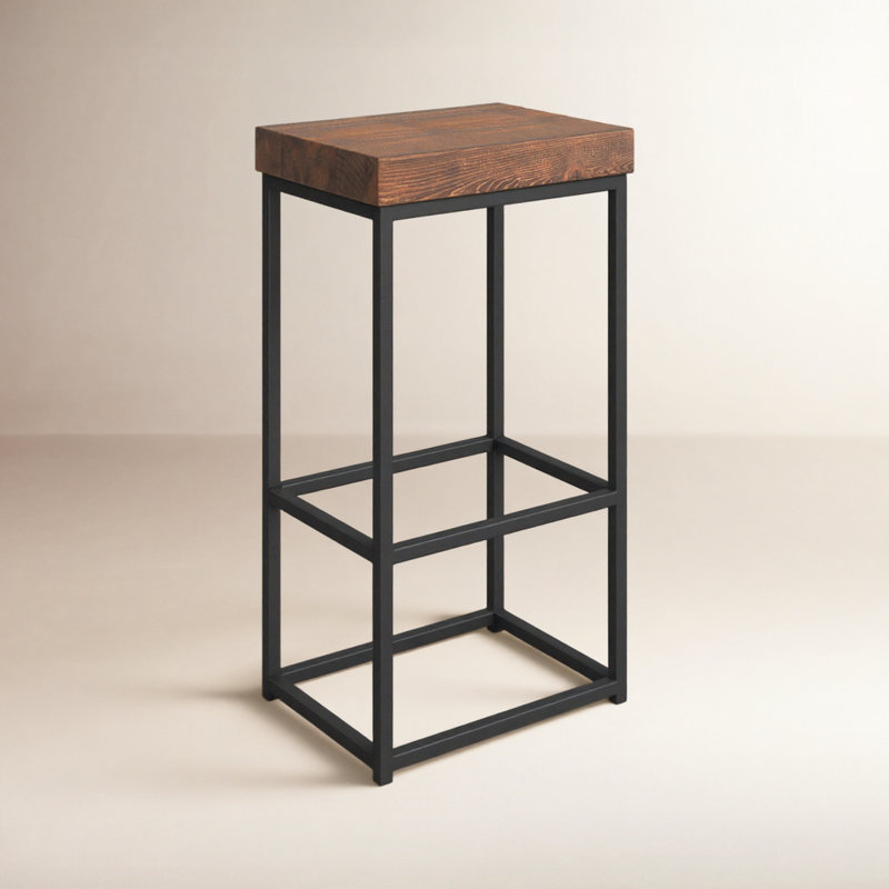 Solid Wood Bar & Counter Stool, Bar Stool (30" Seat Height)