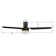 52" Annias 3 - Blade LED Smart Flush Mount Ceiling Fan with Remote Control and Light Kit Included.