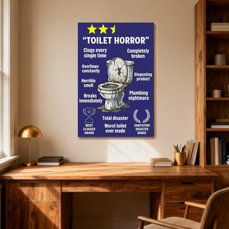 Sabots de bain et de toilette, H 24 po x l 16 po