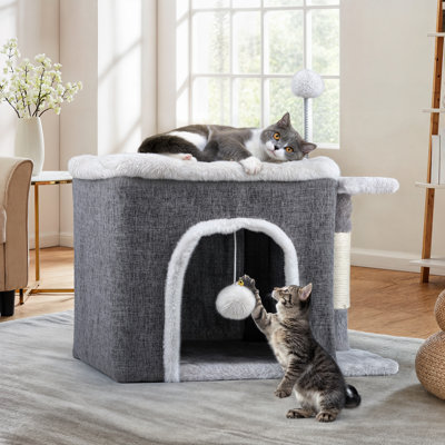 Velvet Nest Pet Bed