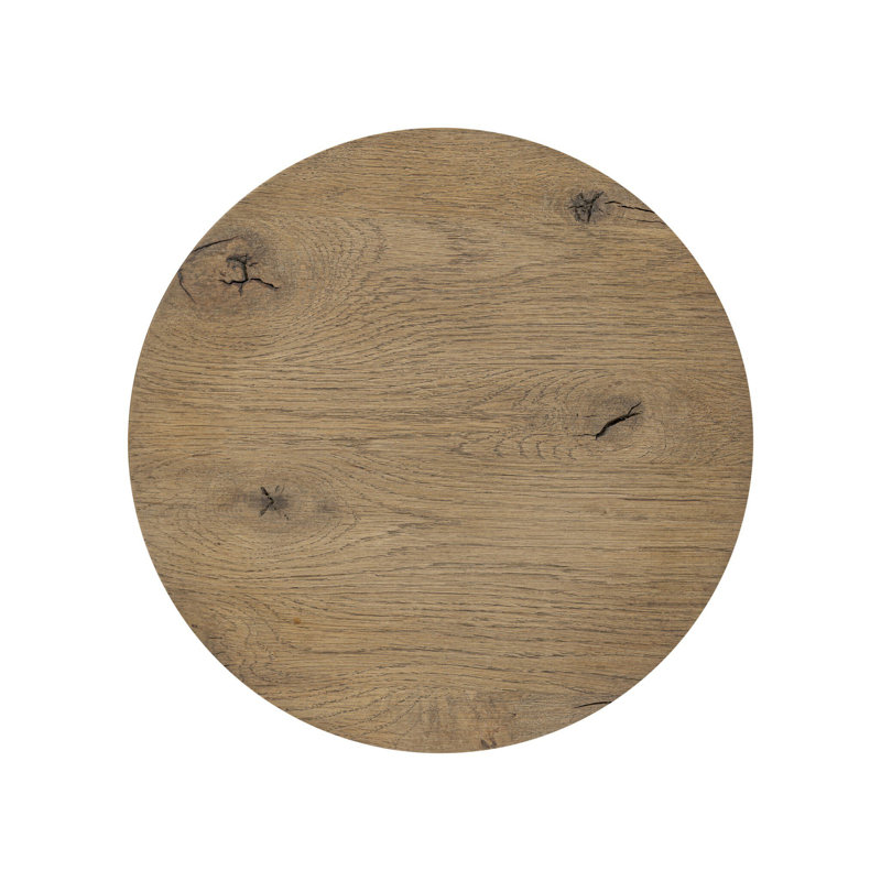 Cooper Solid Wood End Table, Light Brown