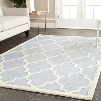 Django Rectangle Geometric Wool Hand Woven Area Rug