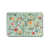 Motif floral vert