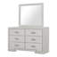 Ensemble commode et miroir 2 pièces Nyquist