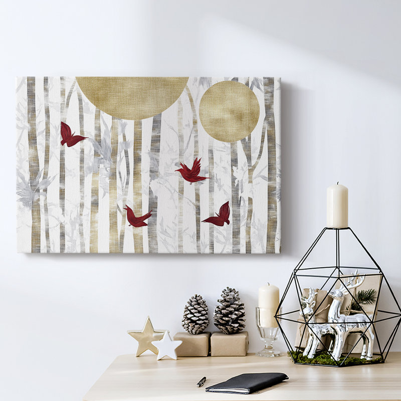 Christmas Holiday Arts - Toile tendue avec châssis XMA171610, H 12 po x l 18 po