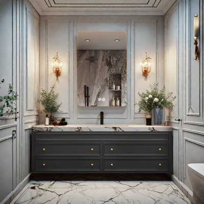 Armoire de salle de bain moderne française
