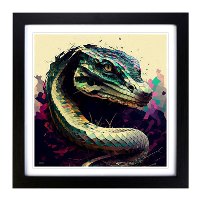 Snake - Framed Print
