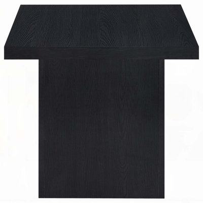 Table de bout carrée noire Exeter