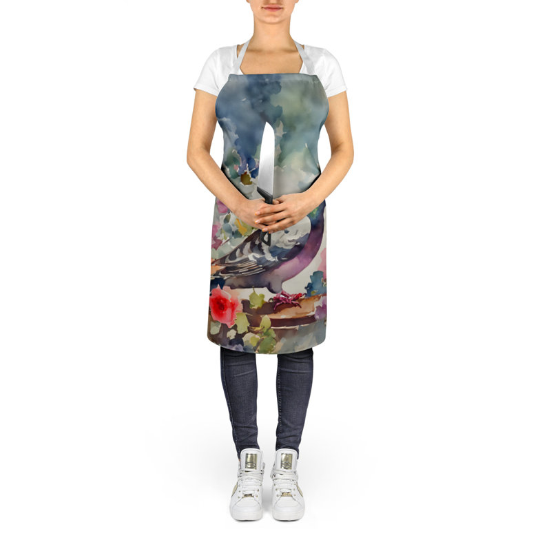 No Pattern Bib Apron