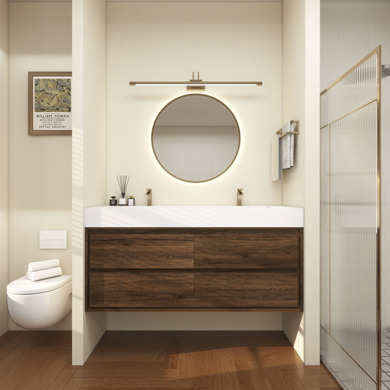 Base de meuble-lavabo Victoria seulement, Palissandre