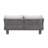 Sommers 57.4'' Wide Wicker Loveseat with Cushions