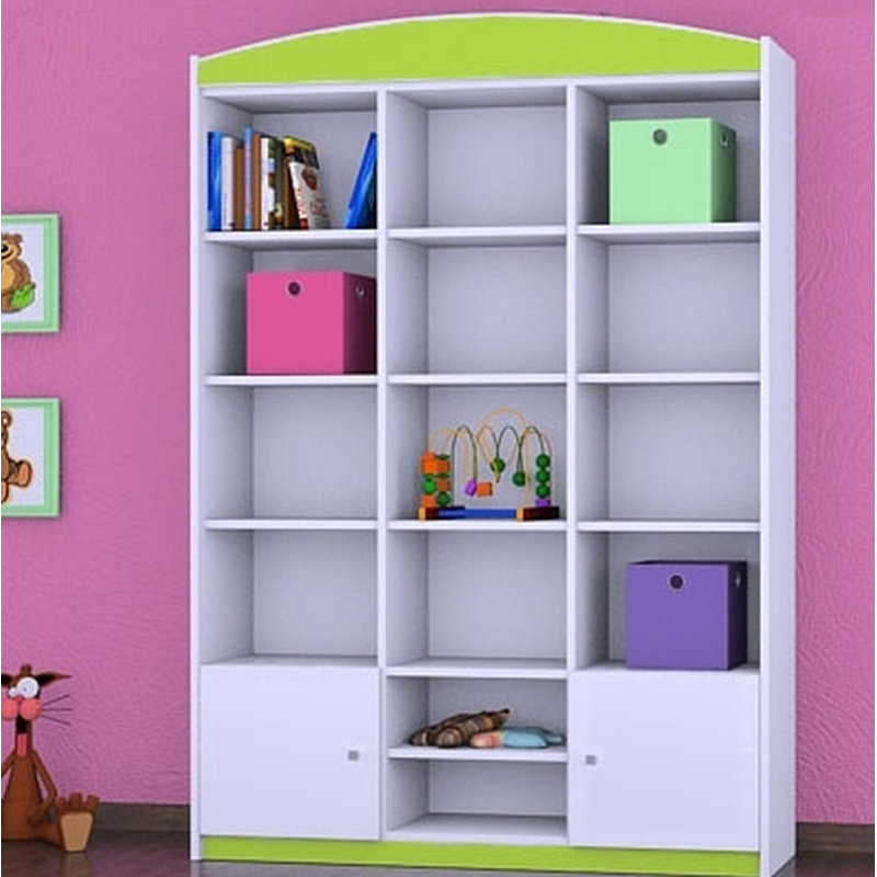 Cara 183cm H X 132cm W Kids Cube, Green