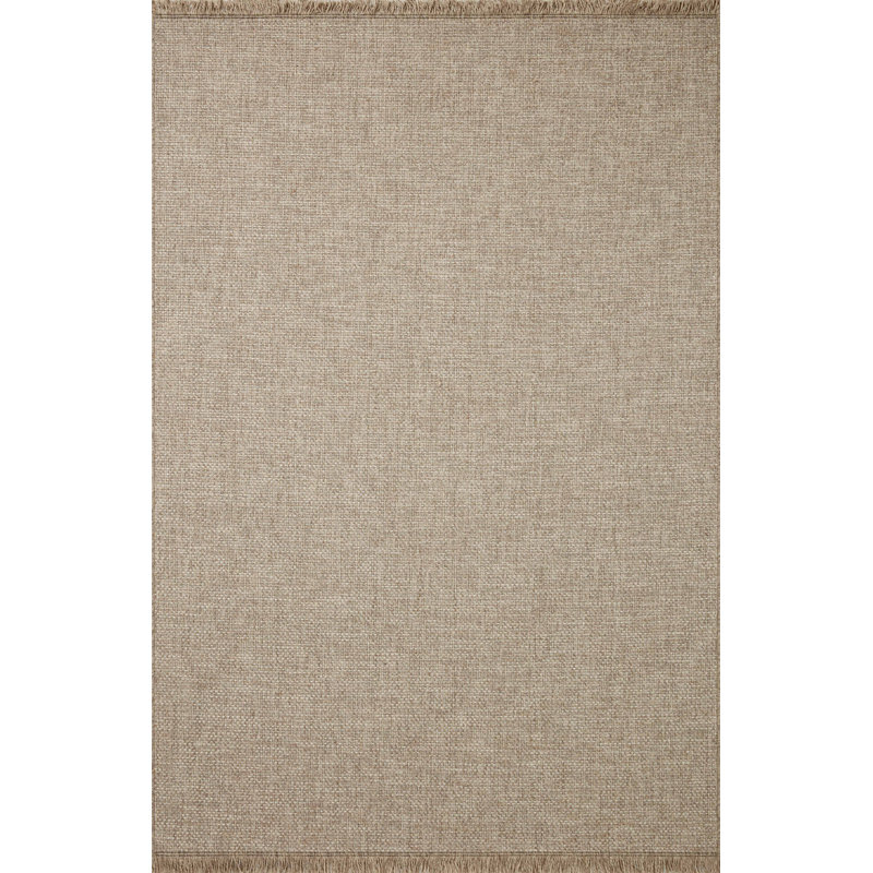 Dawn Collection Gray Synthetic Rectangular Area Rug 6'4" x 9'2"