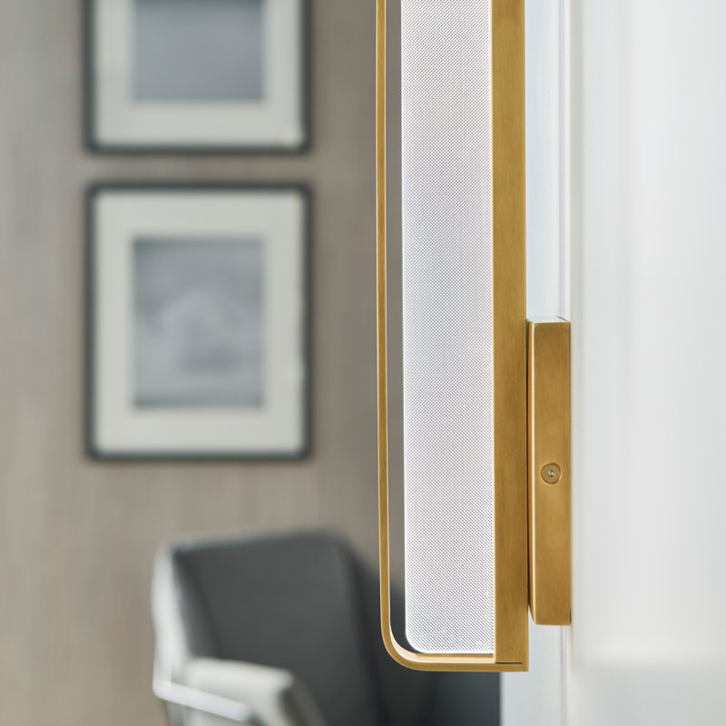 Banda 1 - Light LED Bath Bar, Natural Brass