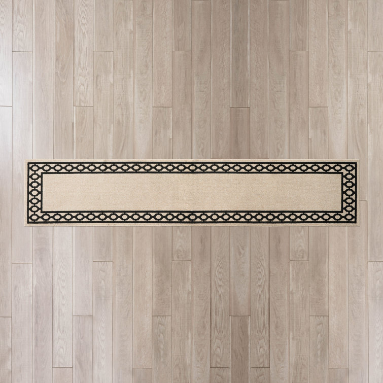 Jean Pierre New York Christine Border Machine Washable All Loop Tufted Rugs 1-Piece