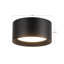 Uma 7-in Black dimmable LED Semi-Flush Mount-476479919-476479916