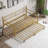 Twin Daybed With Trundle, Metal Sofa Single Bed Frame With Heavy Duty Metal Slats & Stylish Headboard, No Box Spring Needed, Multifunctional Platform Bed For Bedroom Living Room Guest Room-1961399649