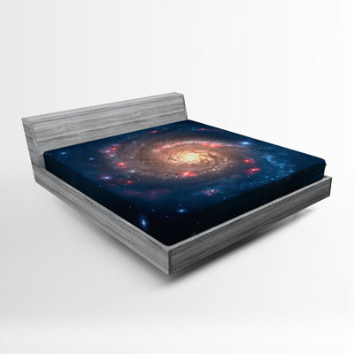 Drap-housse en microfibre Outer Space