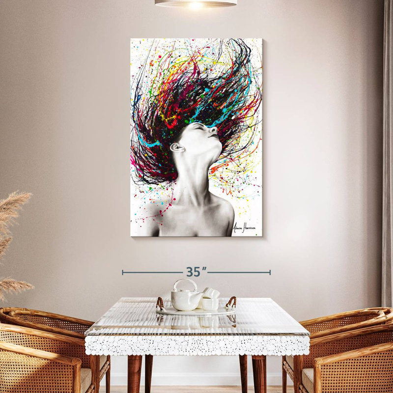 Leisha Afterglow, 48" H x 32" W