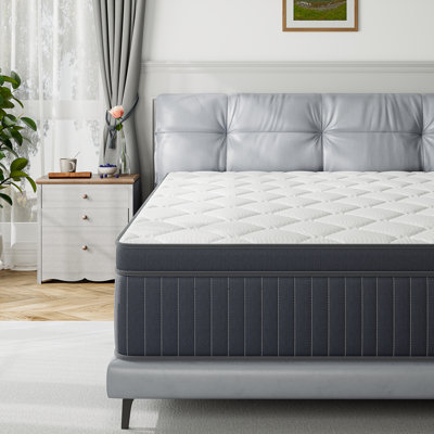8''/10''/12''/14'' Anti Static Plush Cooling Gel Memory Foam Hybrid Mattress, CertiPUR-US, OEKO-TEX, SGS Certified