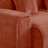 Harrison Armless Sofa Velvet- Red-637286374
