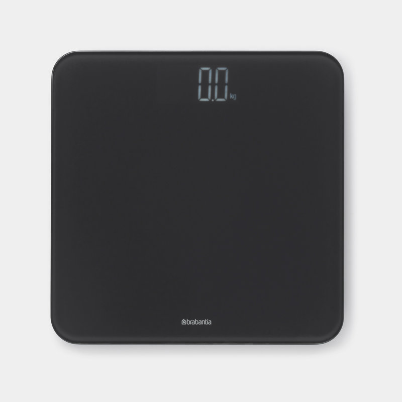 Brabantia Renew Digital Bathroom Scales, Dark Grey