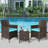 2 - Person Patio Conversation Set with Cushions-2139901432